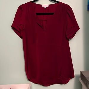 Maroon Blouse